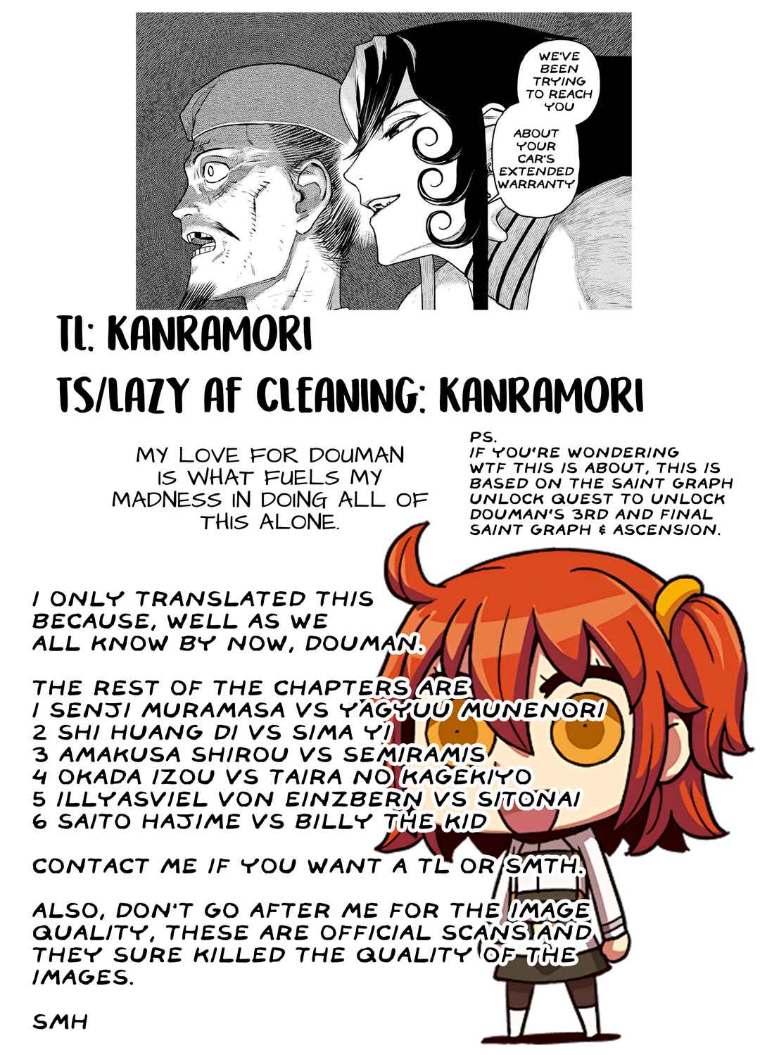 Fate/Grand Order COMIC à la carte PLUS! SP Showdown! Chapter 7 - Page 35