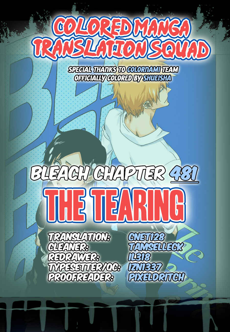 Bleach (Official Colored) Chapter 481 - Page 1