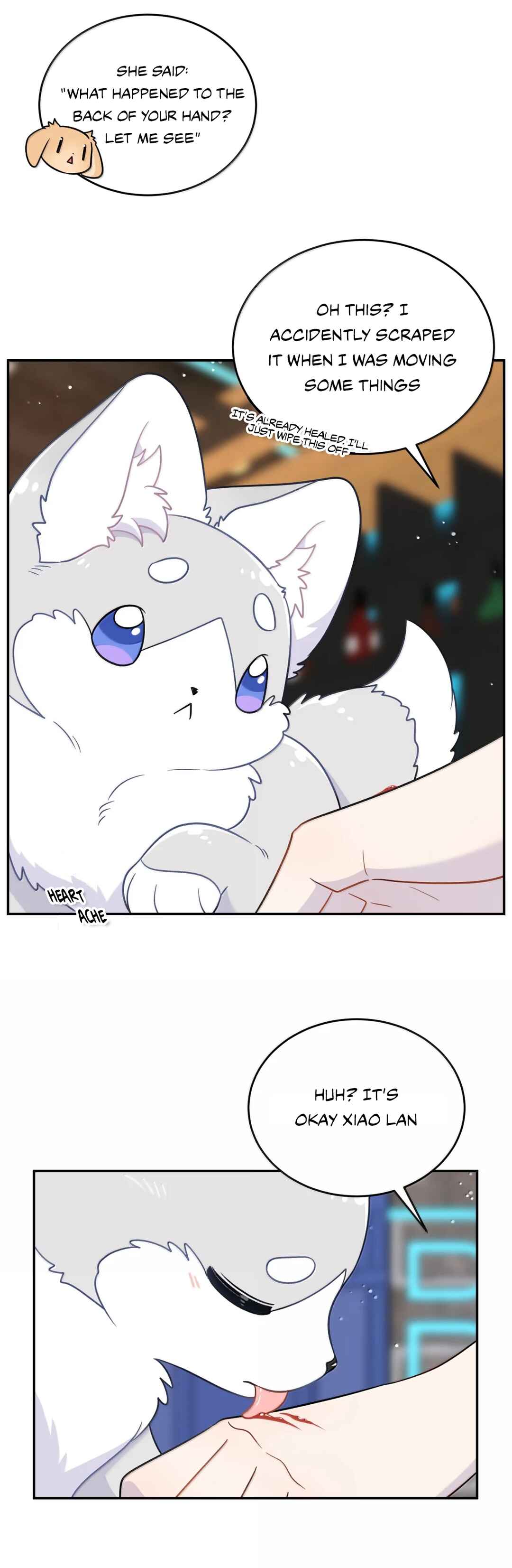 Wǒ de shíwù kàn qǐlái hěn kě'ài' Chapter 203 - Page 14
