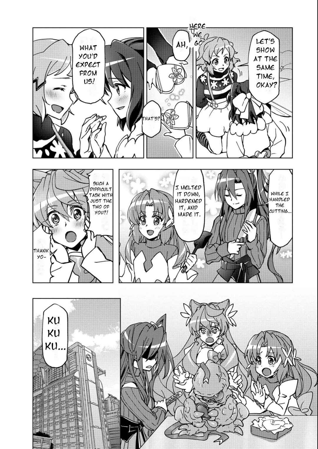Senki Kanshoku Symphogear ~Shirabemeshi~ Chapter 9 - Page 25