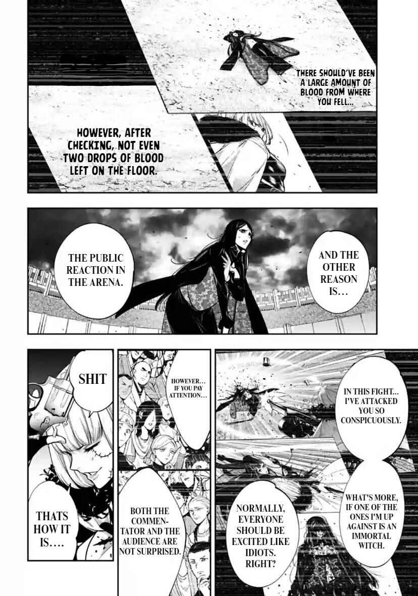 Majo Taisen - 32-nin no Isai no Majo wa Koroshiau Chapter 40 - Page 4