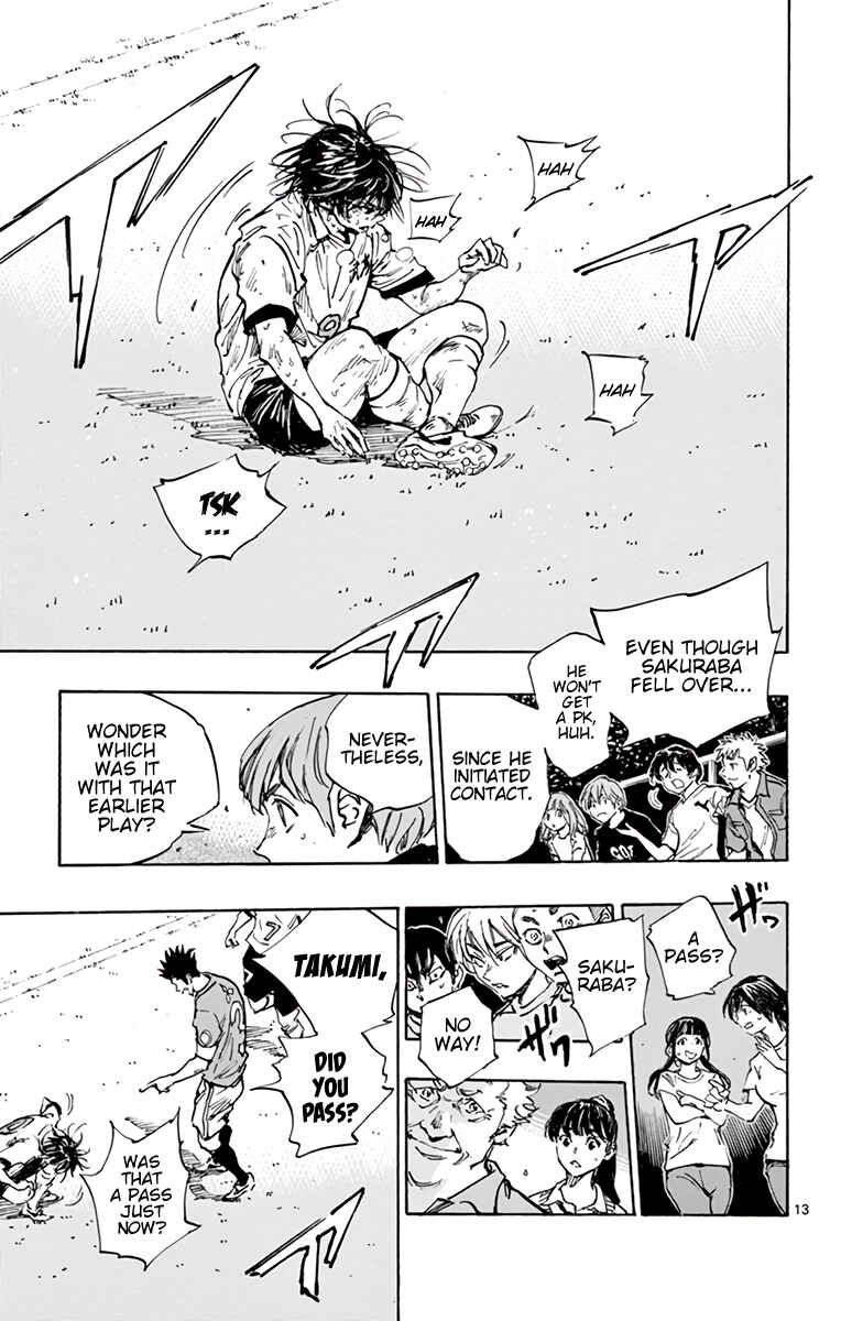 BE BLUES ~Ao ni Nare~ Chapter 347 - Page 13
