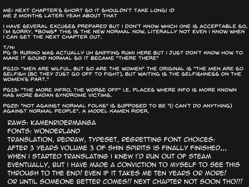 Shin Kamen Rider SPIRITS Chapter 12 - Page 24