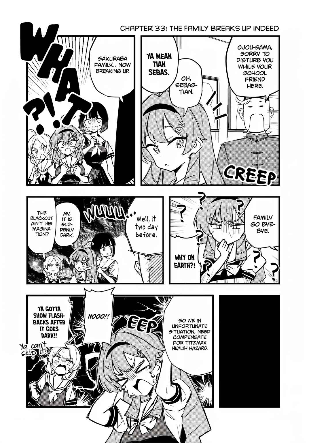 Bakushin Ojou-sama Dou! Chapter 33 - Page 1