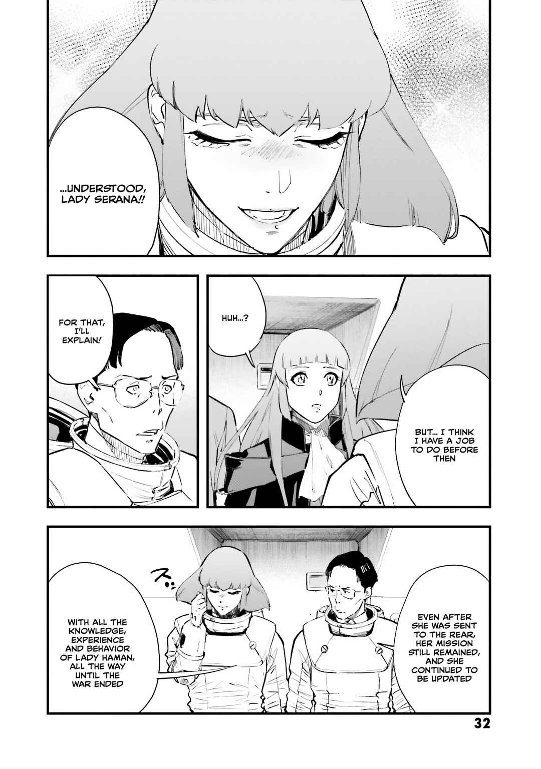 Mobile Suit Gundam - Valpurgis EVE Chapter 13 - Page 32