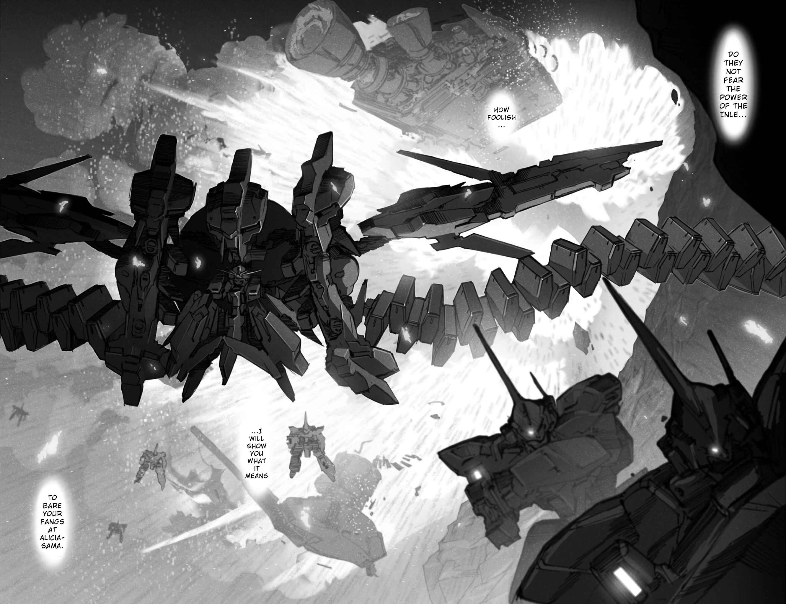 Advance of Zeta Re-Boot: Gundam Inle - Black Rabbit Had a Dream Chapter 3 - Page 25