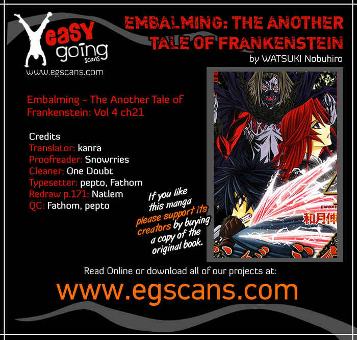 Embalming: The Another Tale of Frankenstein Chapter 21 - Page 1