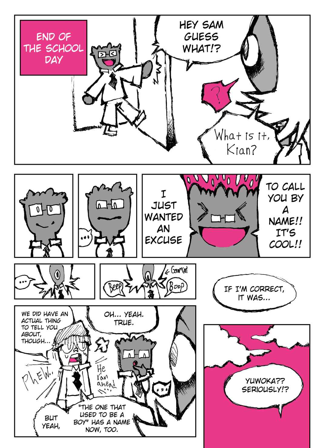You Woke up as a Girl This Morning!? Chapter 9 - Page 1