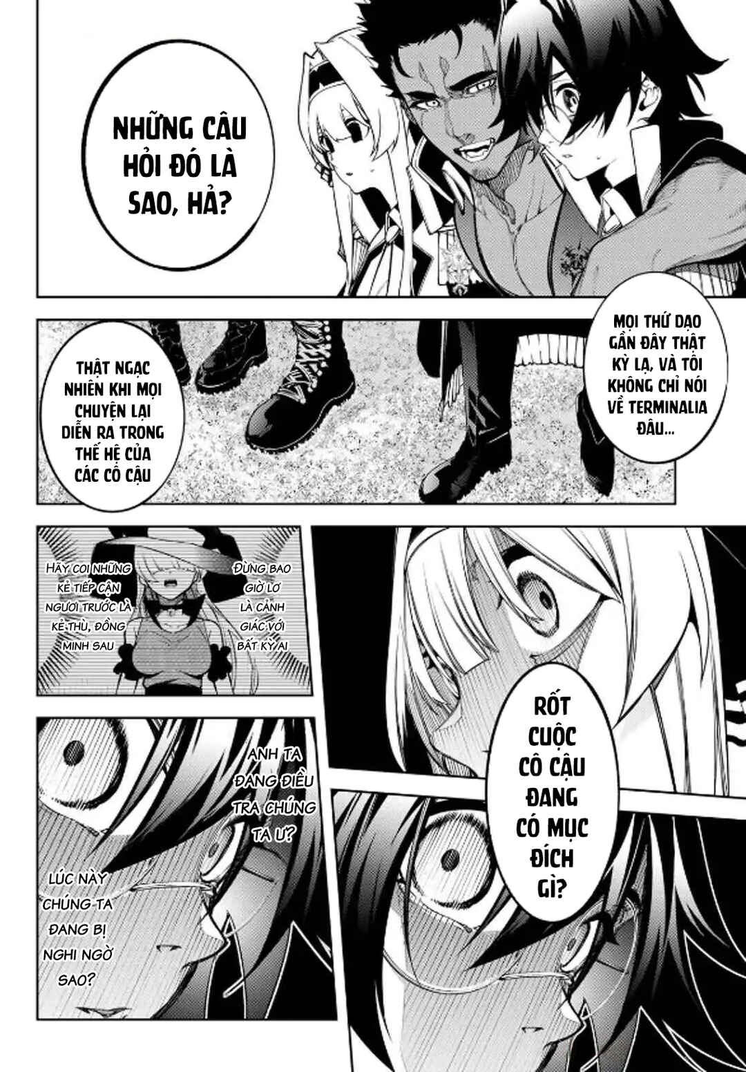 Tsue to Tsurugi no Wistoria Chapter 47 - Page 10