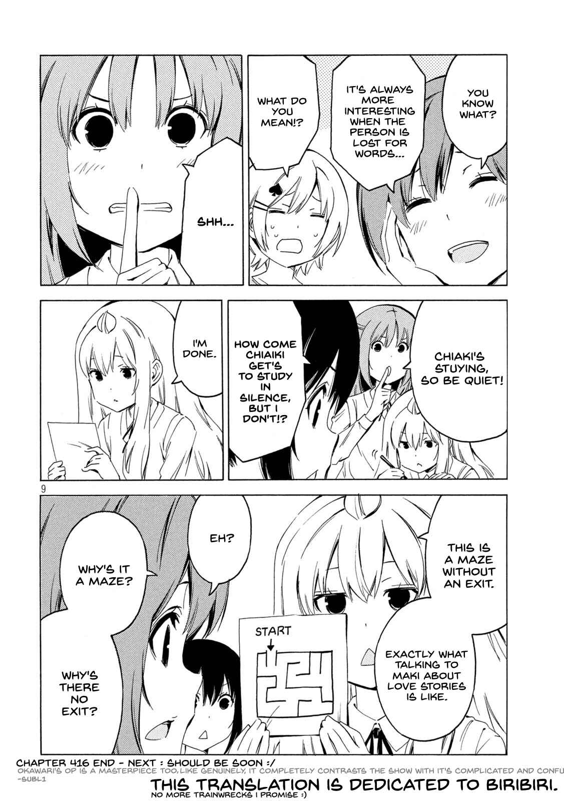 Minami-ke Chapter 416 - Page 9