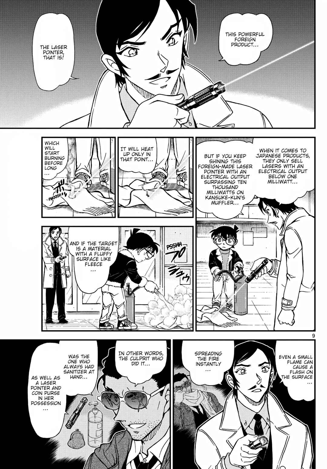 Detective Conan Chapter 1140 - Page 9