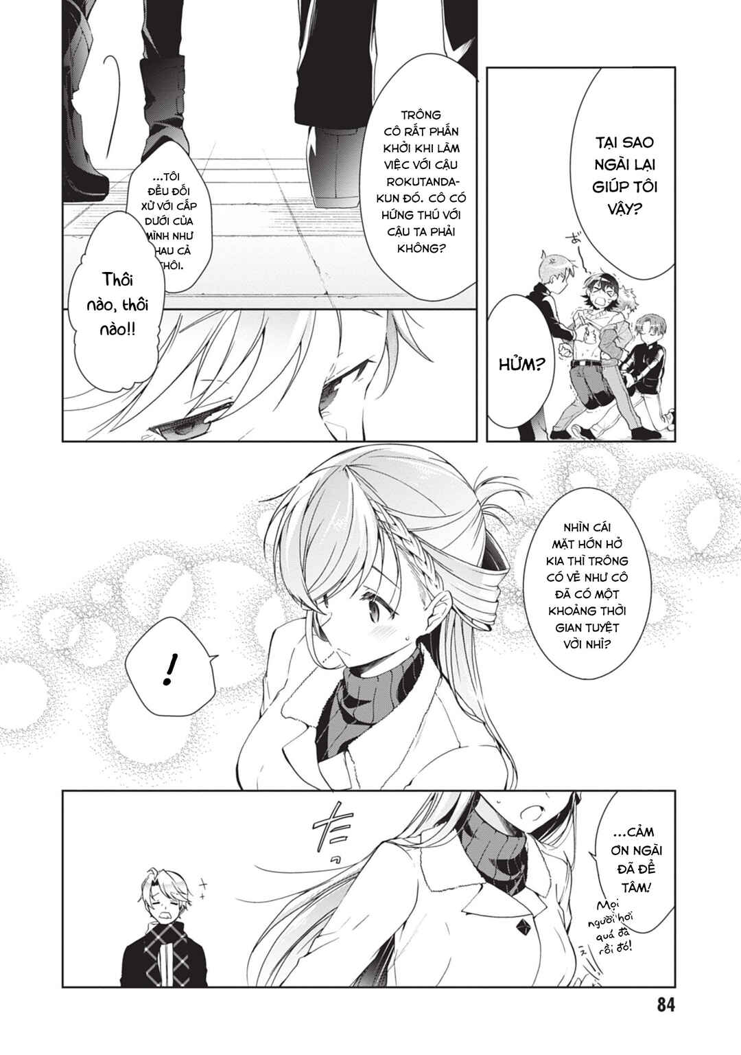 Isshiki-san wa Koi wo Shiritai. Chapter 20 - Page 31