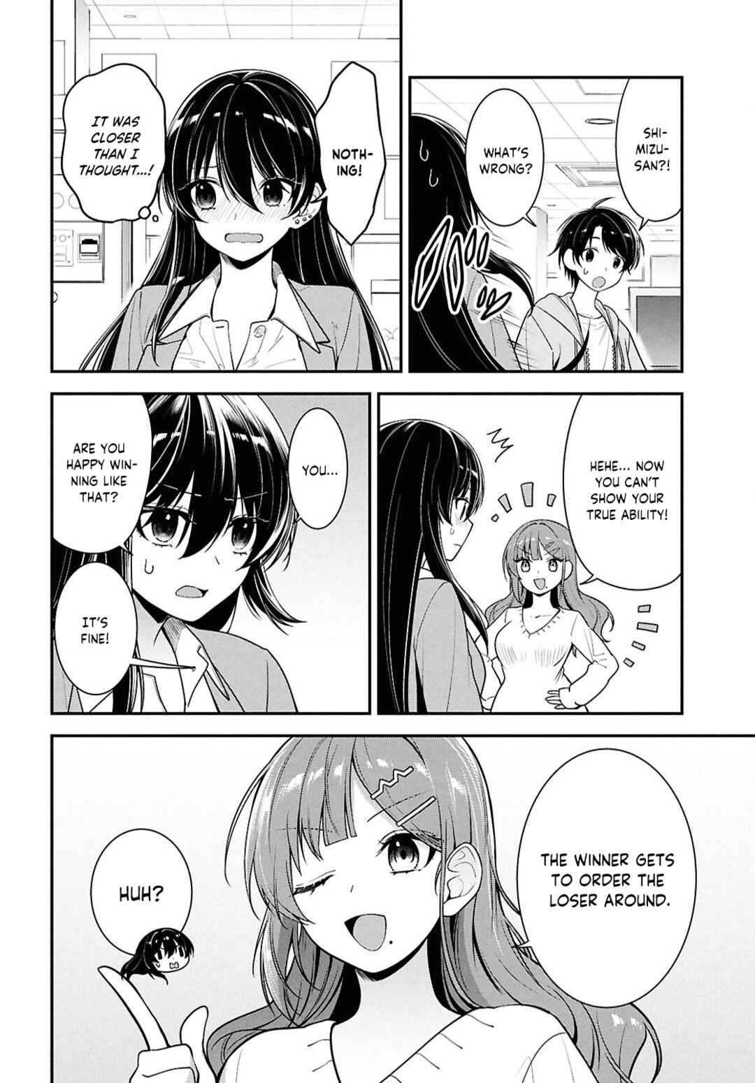 Tonari no Seki no Yankee Shimizu-san ga Kami wo Kuroku Sometekita Chapter 7 - Page 11