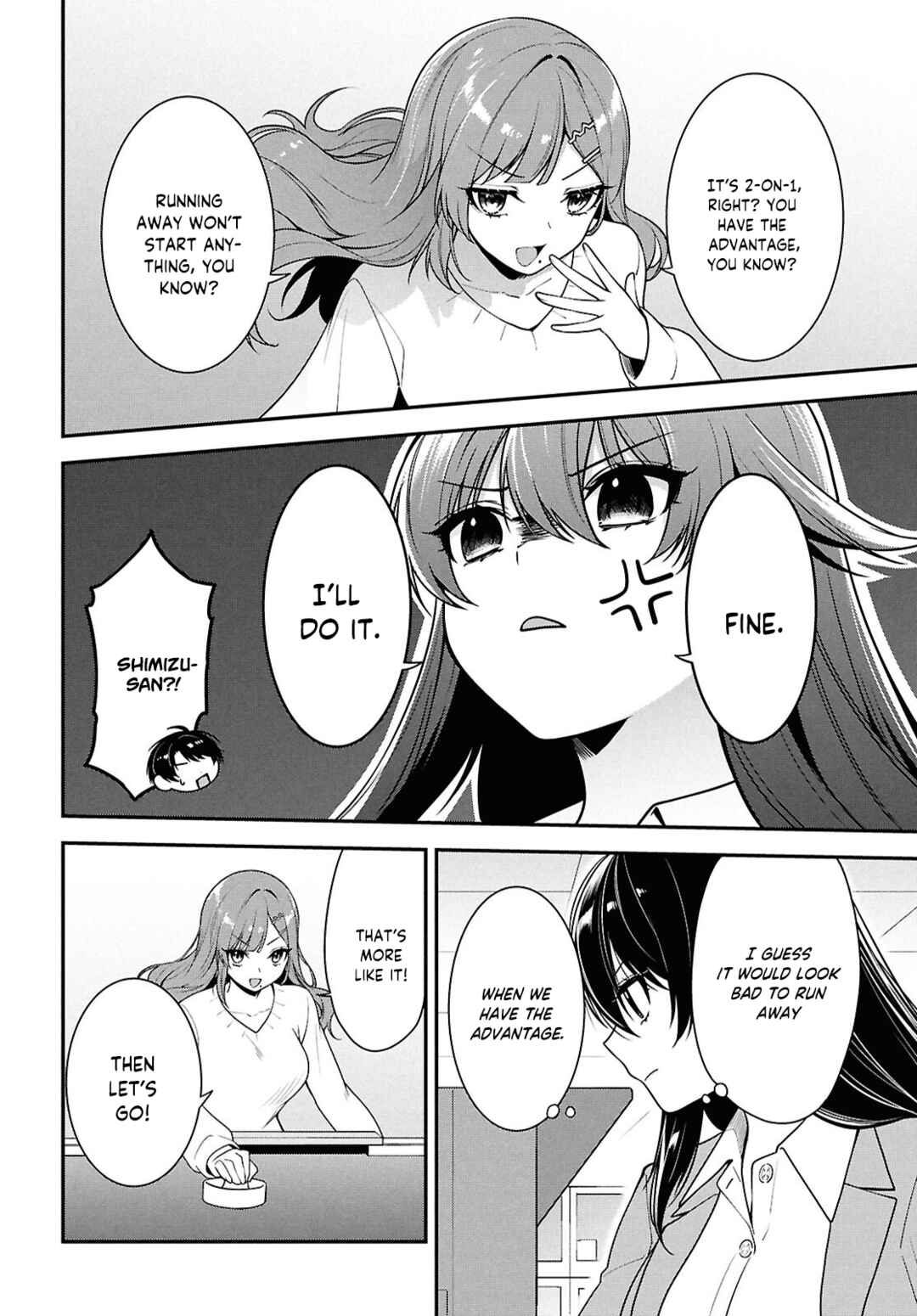 Tonari no Seki no Yankee Shimizu-san ga Kami wo Kuroku Sometekita Chapter 7 - Page 13