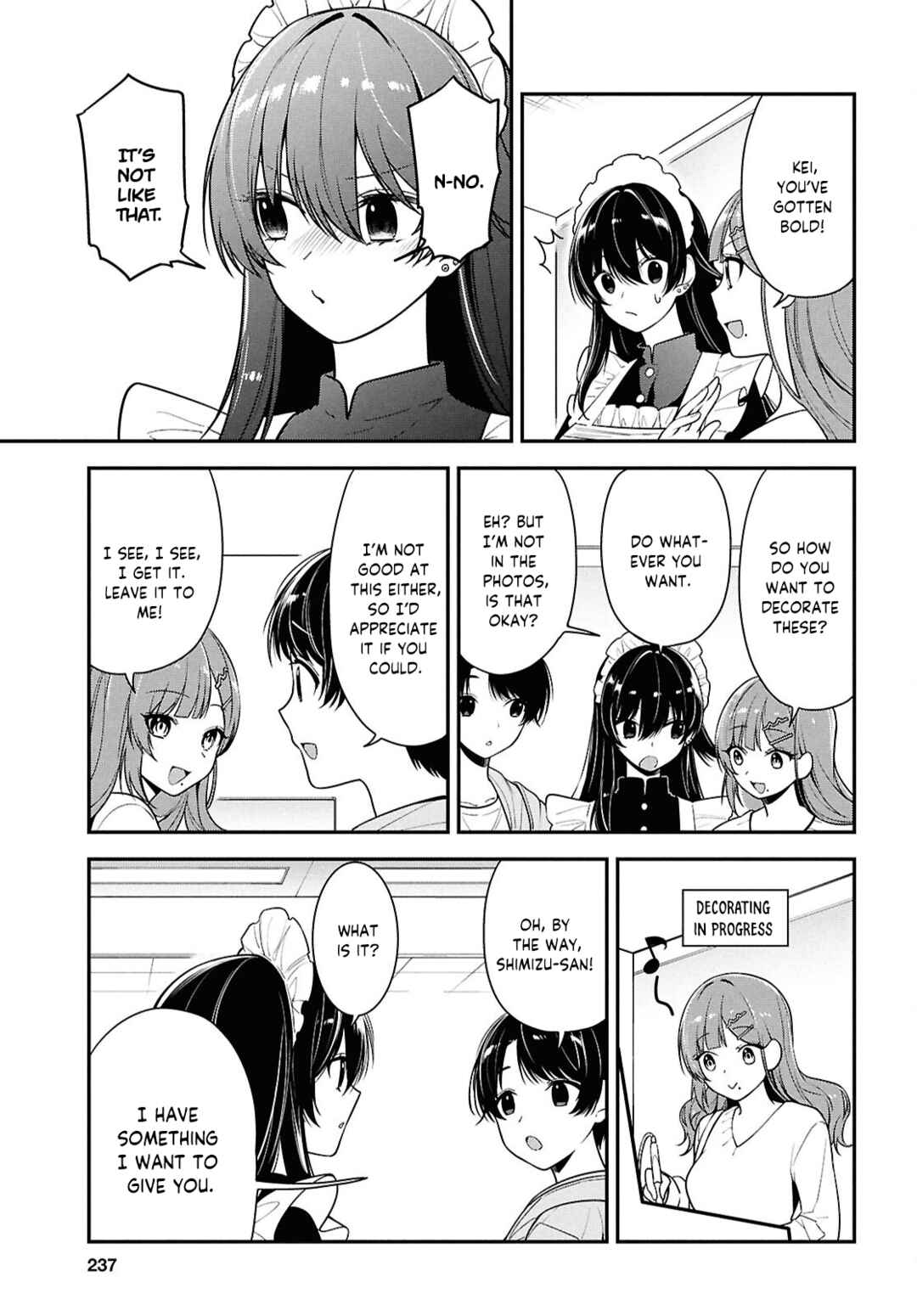 Tonari no Seki no Yankee Shimizu-san ga Kami wo Kuroku Sometekita Chapter 7 - Page 27