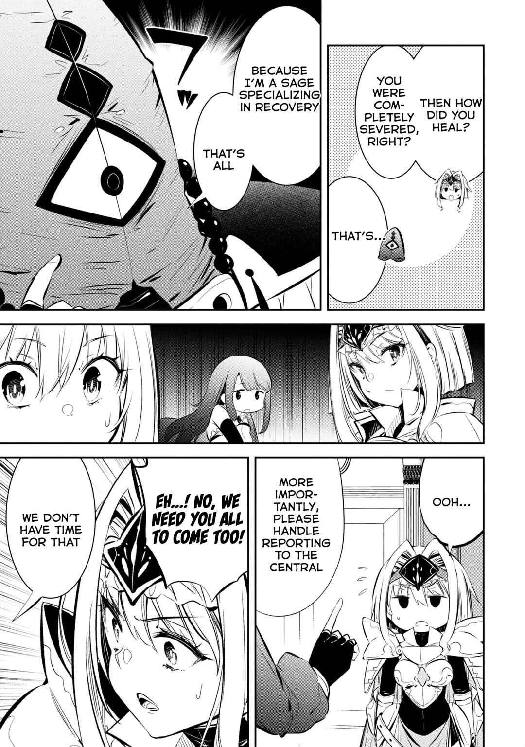 Mou Yamete Kaifuku Shinaide Kenja-sama! Chapter 11 - Page 14
