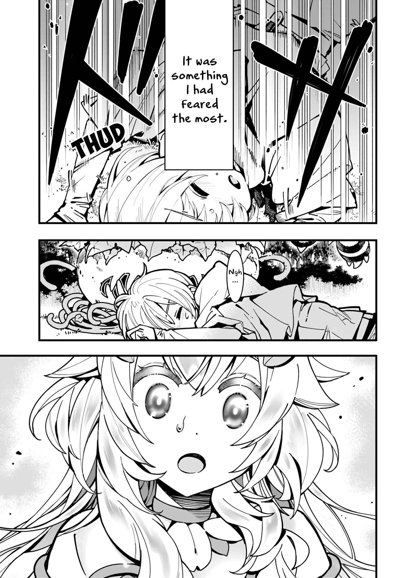 Shokubutsu Monster Musume Nikki: Seijo datta Watashi ga Uragirareta Hate ni Alraune ni Tensei Shite Shimatta node, kore kara wa Kougousei o Shinagara Shizuka ni Shokubutsu Life o Sugoshimasu Chapter 3 - Page 28