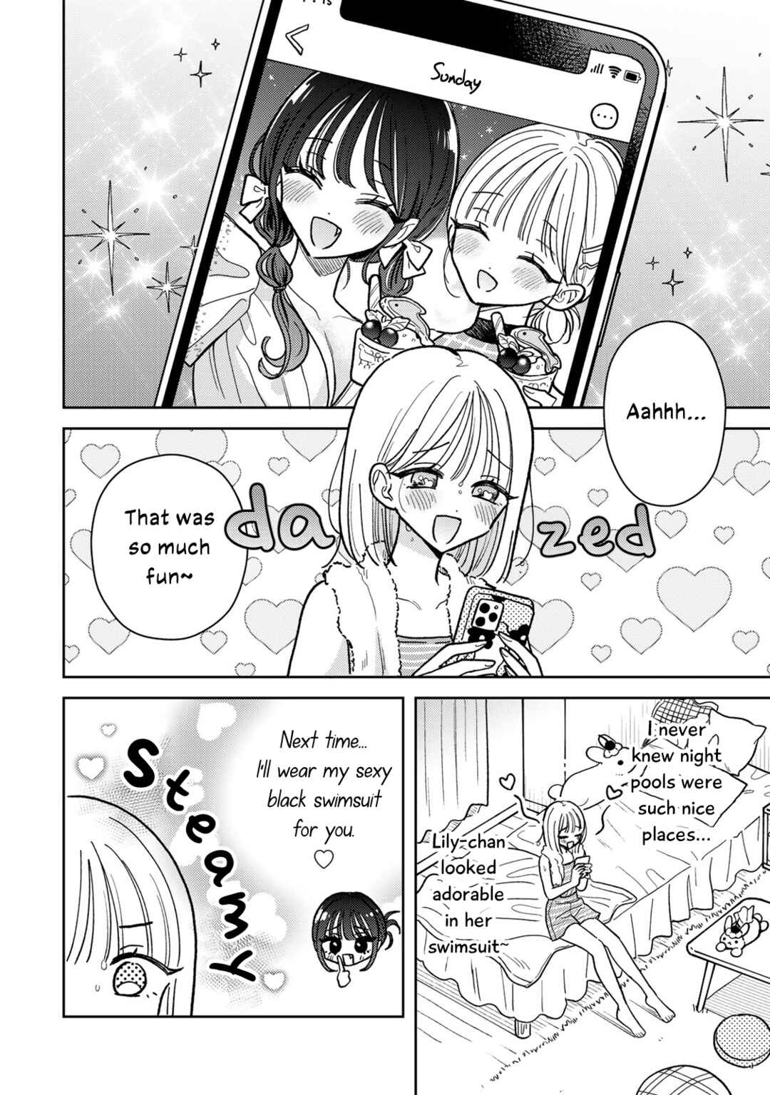 Akumade Amai Watashi no Kanojo Chapter 8 - Page 2