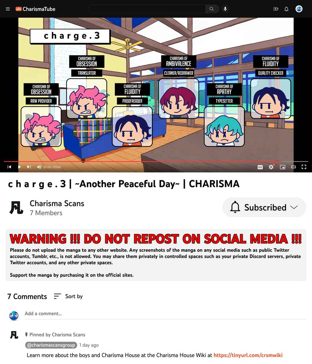 Charisma: Kyou mo Heiwa desu Chapter 3 - Page 11