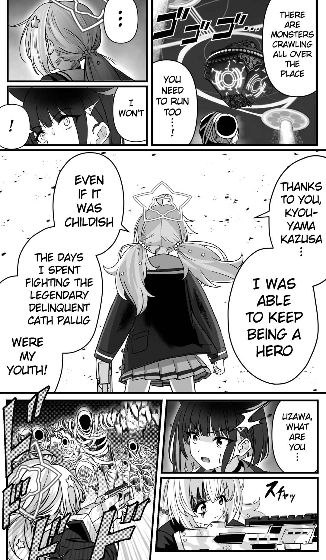 Blue Archive x Kamen Rider Decade - Schale no Kadoya Tsukasa-sensei Gainen (Doujinshi) Chapter 53 - Page 2