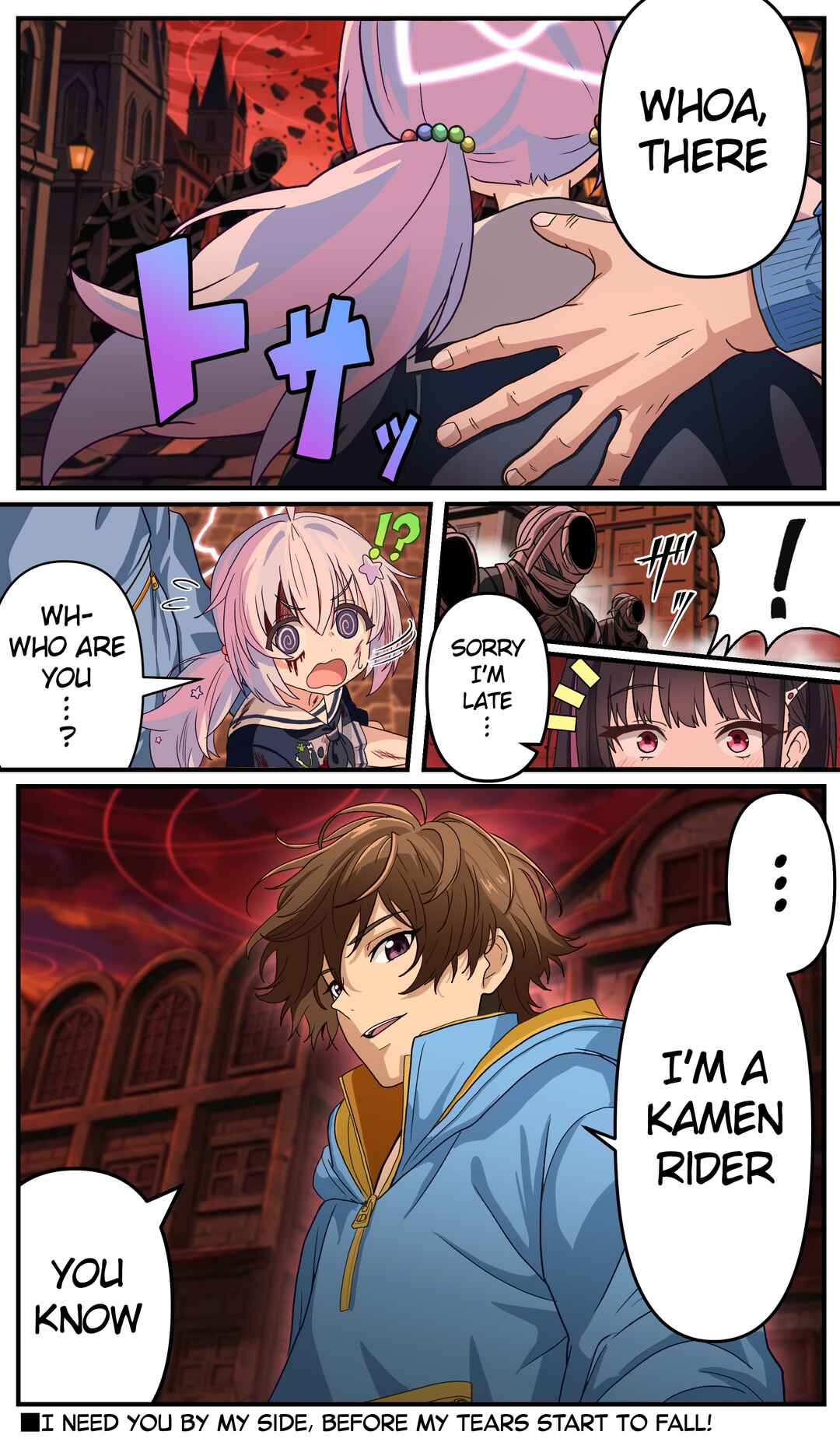 Blue Archive x Kamen Rider Decade - Schale no Kadoya Tsukasa-sensei Gainen (Doujinshi) Chapter 53 - Page 4