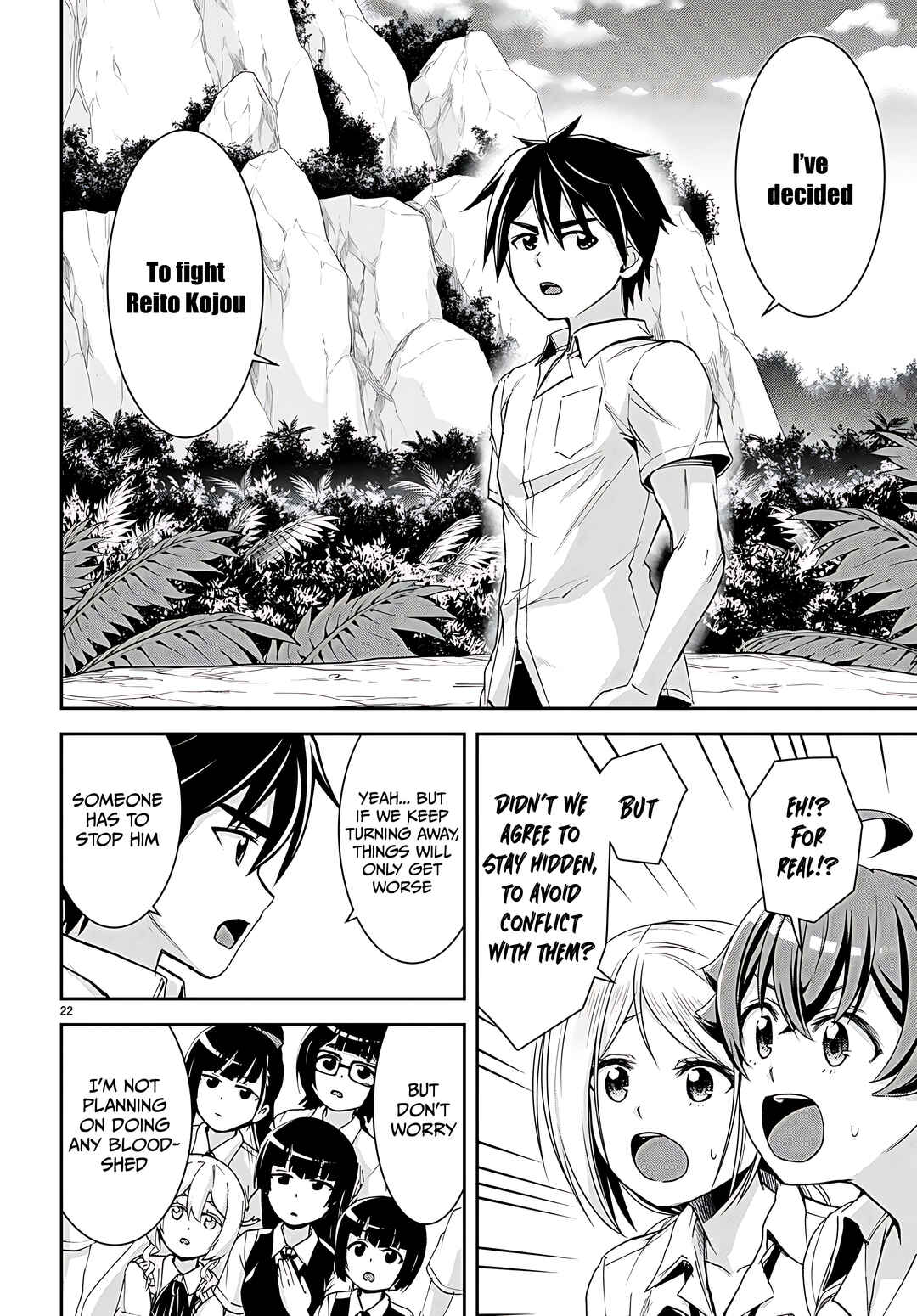 Isekai Yurutto Survival Seikatsu ~Gakkou no Minna to Isekai no Mujintou ni Tenishitakedo Ore Dake Rakushou desu~ Chapter 30 - Page 23