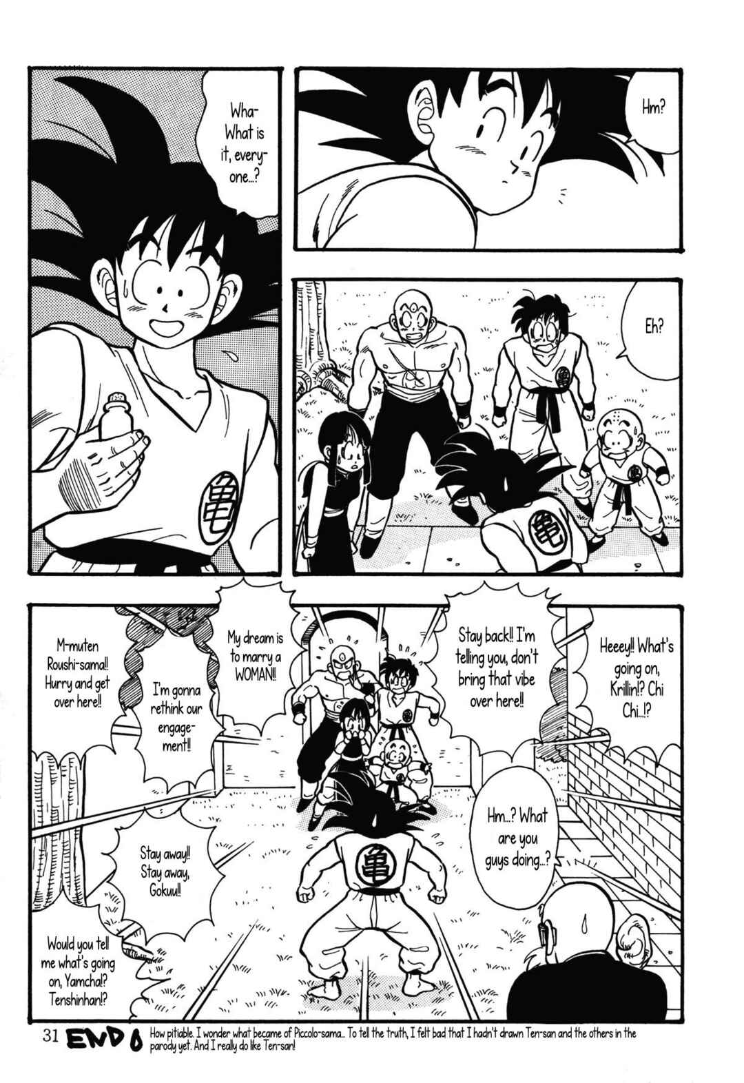 Head Cha La Chapter Farewell, Piccolo-sama... - Page 31