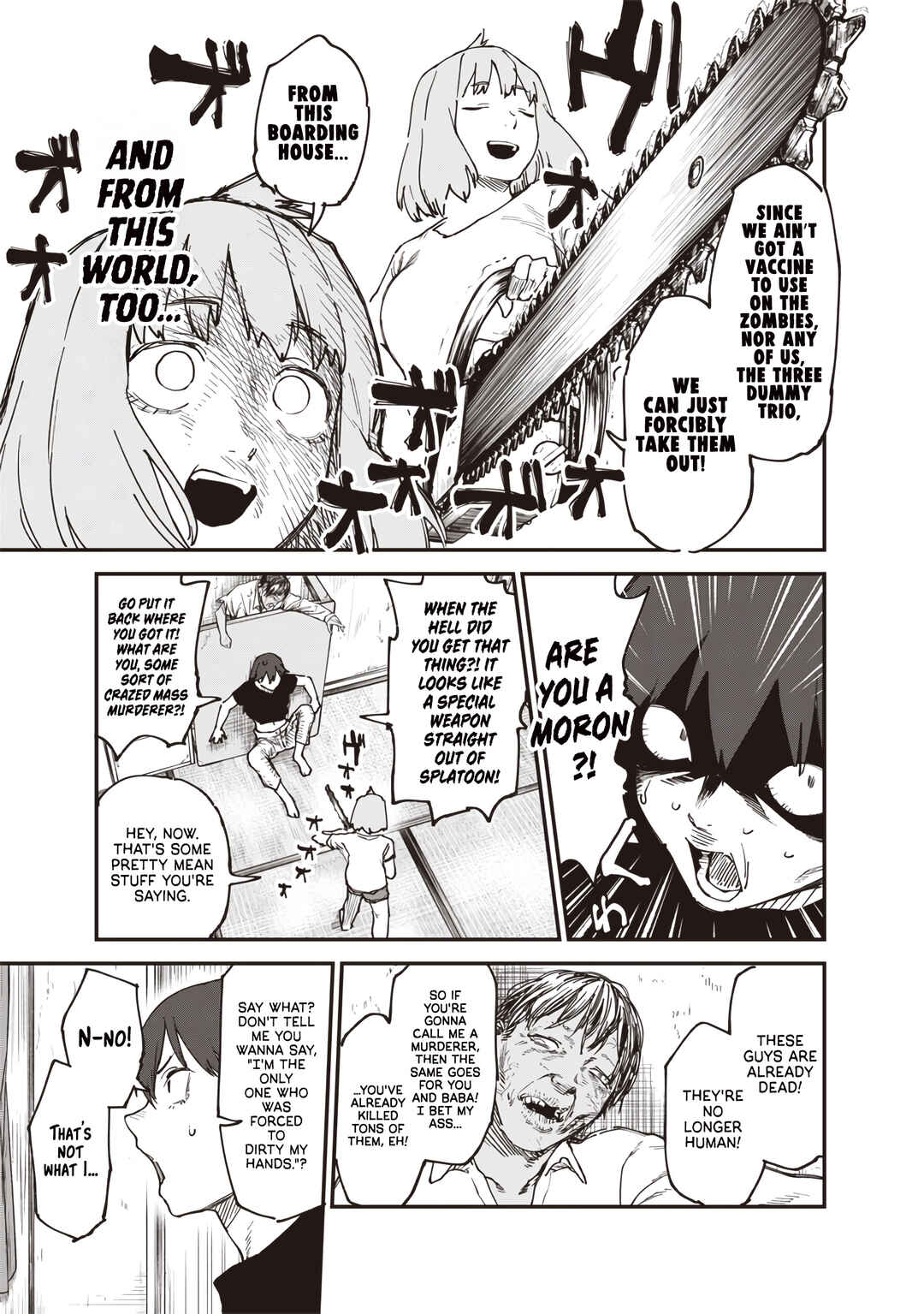 Zombie no Bakayarou!!! ~Shouyu o Kari ni Iku dake de Shinu Koto ga Aru Sekai no Chuukyuu Survival Guide~ Chapter 1 - Page 6