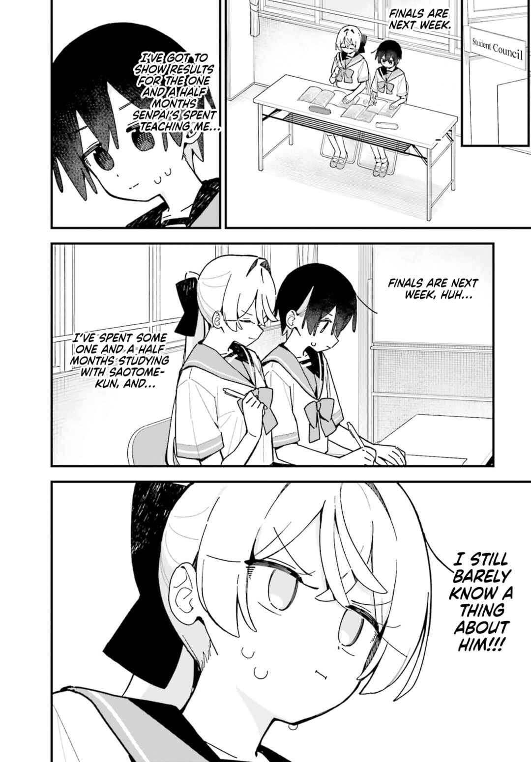 Kawaihara-senpai wa Kawaii (Saotome-kun) ga Suki! Chapter 11 - Page 1