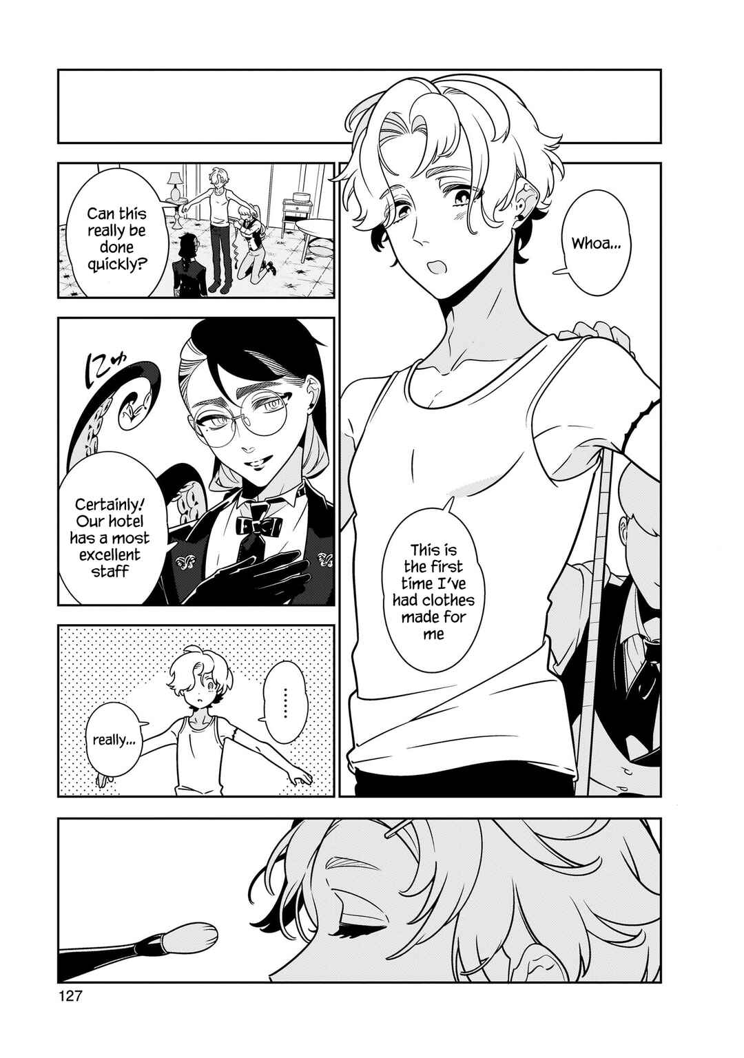 Hotel Laurel no Wataridoritachi Chapter 4 - Page 19