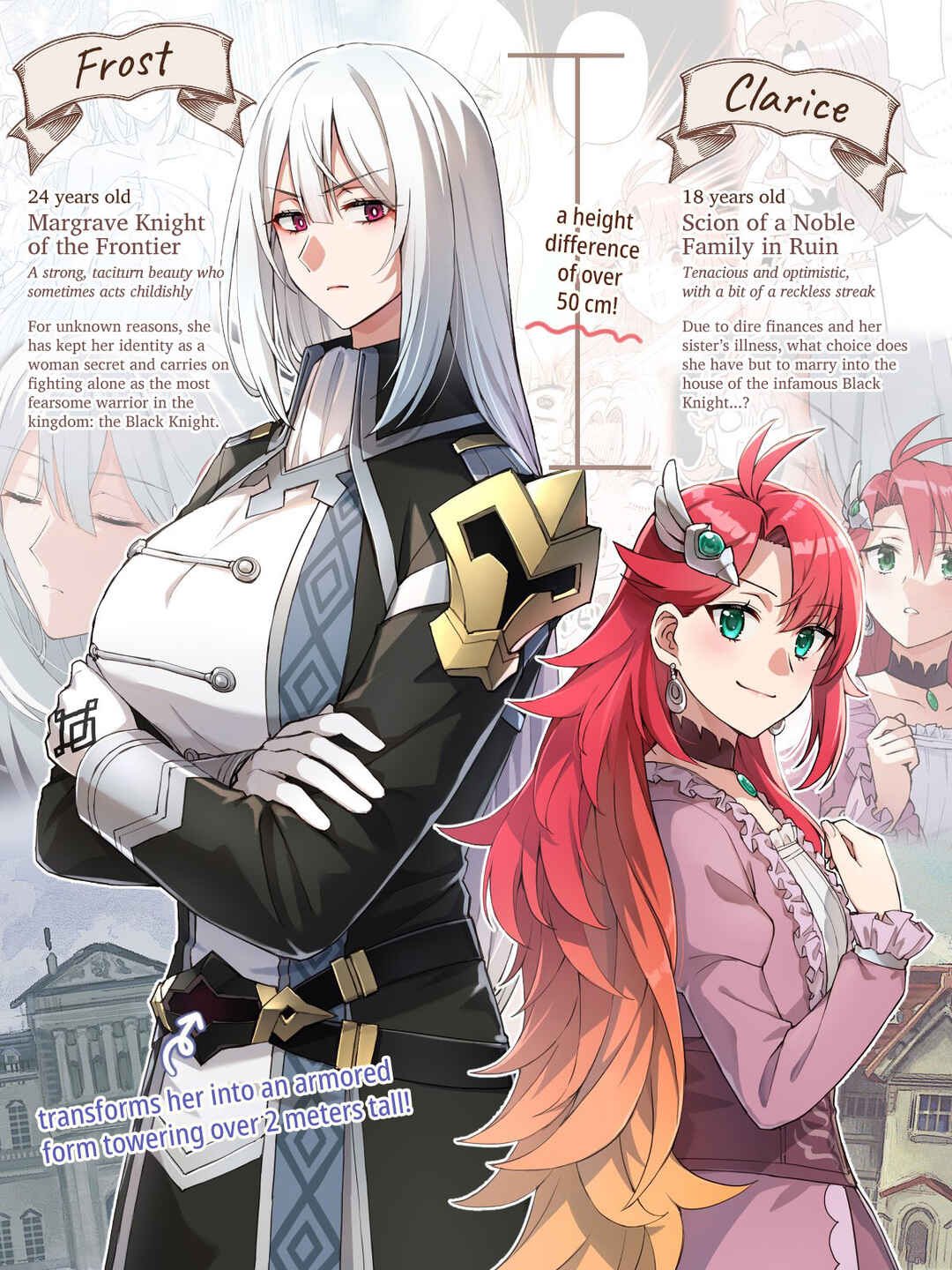 I Want to Make Black-Knight Fall In Love With Me! Chapter 9.5 - Page 1