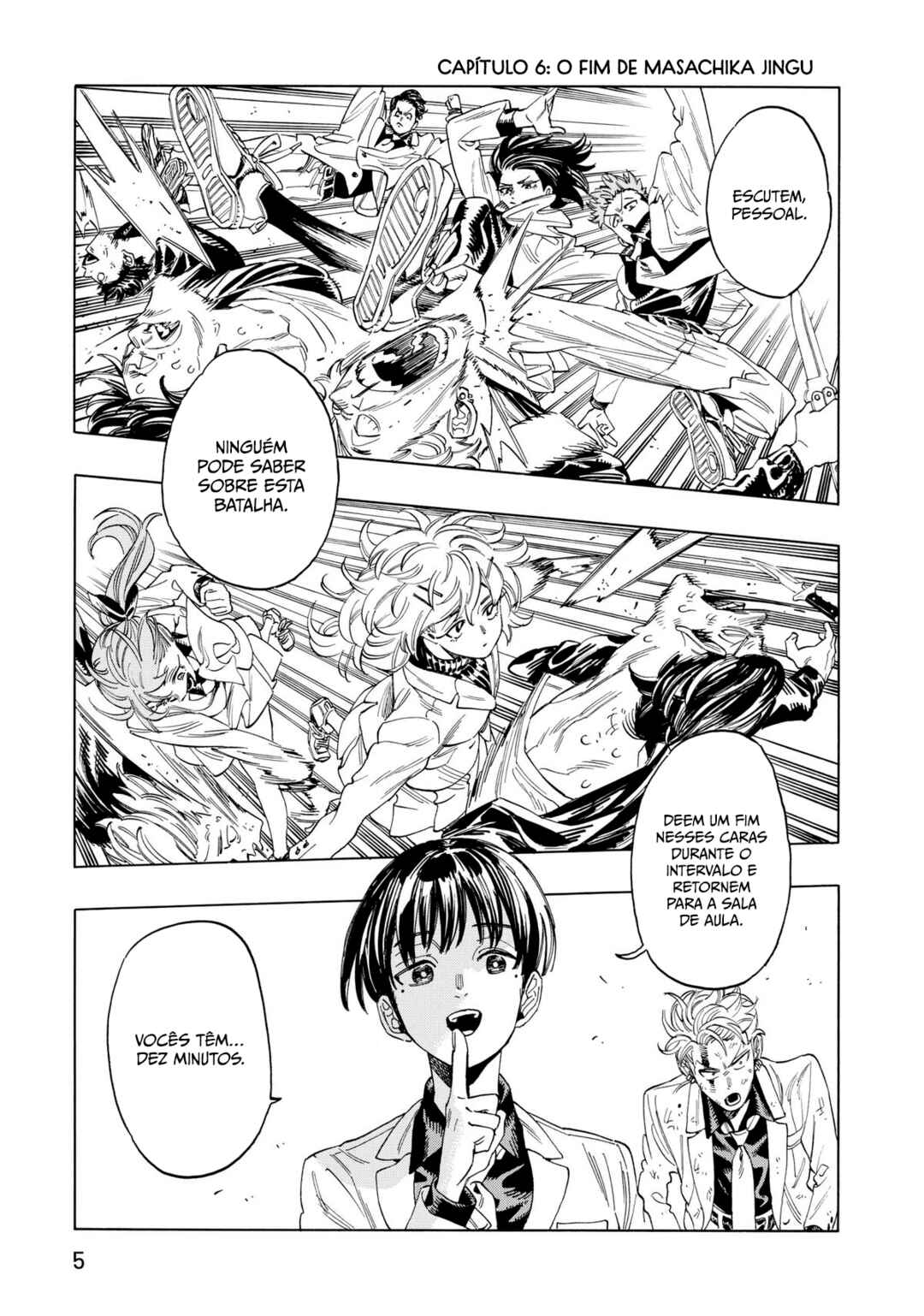Akabane Honeko no Bodyguard Chapter 6 - Page 6