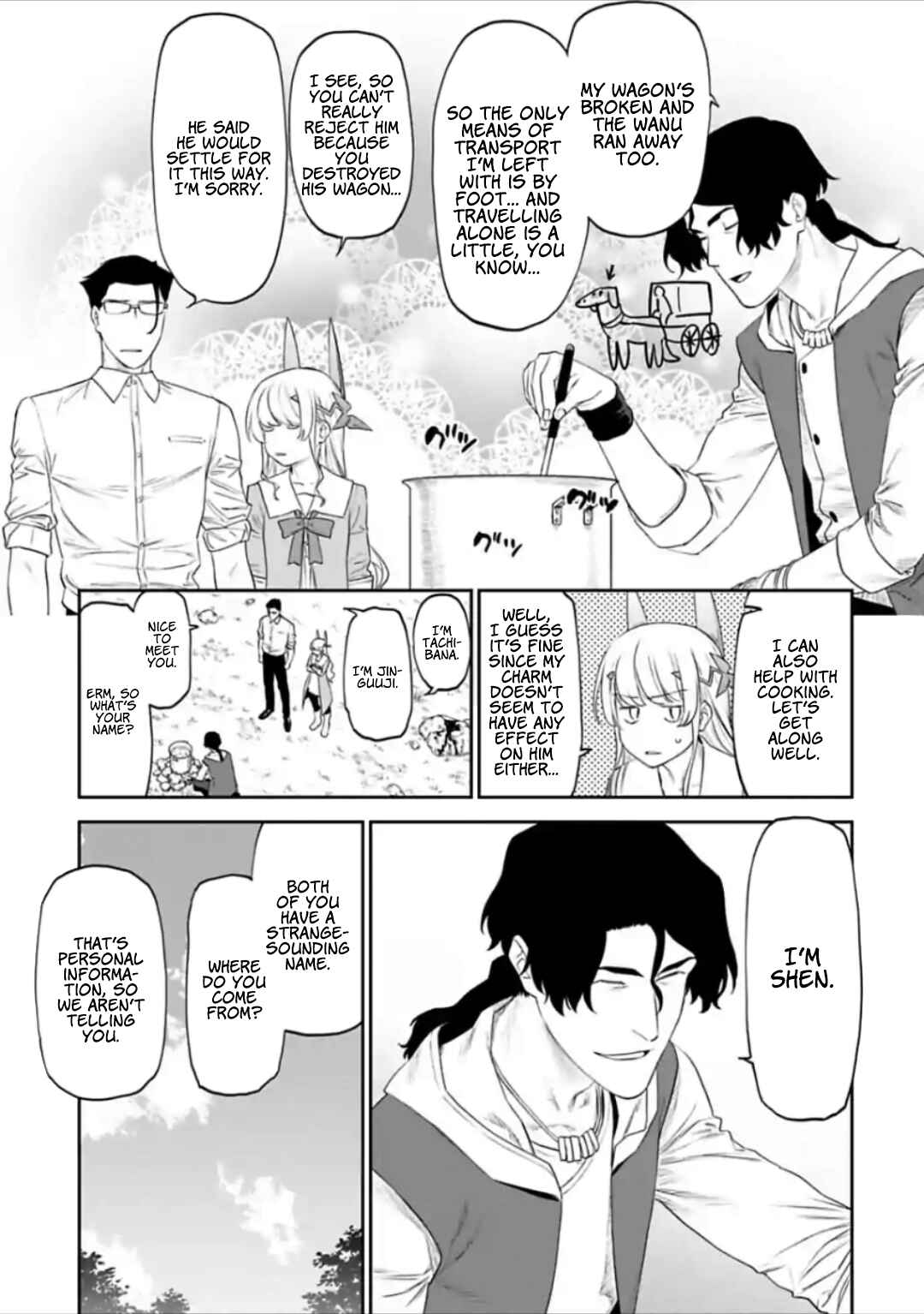 Fantasy Bishoujo Juniku Ojisan to Chapter 33 - Page 3