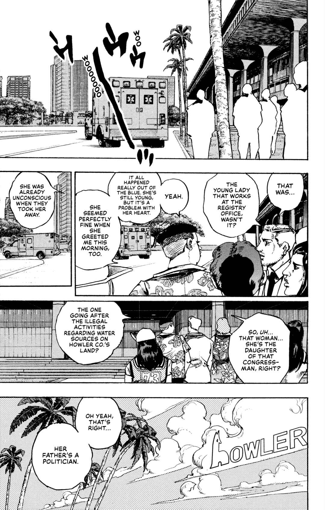 JoJo no Kimyou na Bouken Dai-9-bu: The JOJOLands Chapter 15 - Page 34
