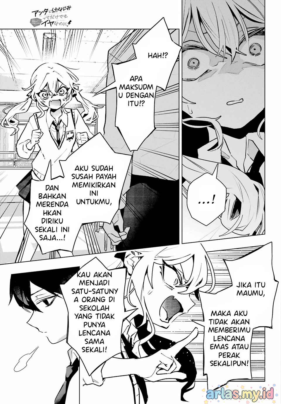 Anta to Osananajimi tte dake demo Iya nanoni!: Zekkou kara Hajimaru S-kyuu Bishoujo to no Gakuen Nariagari Seikatsu Chapter 12 - Page 10