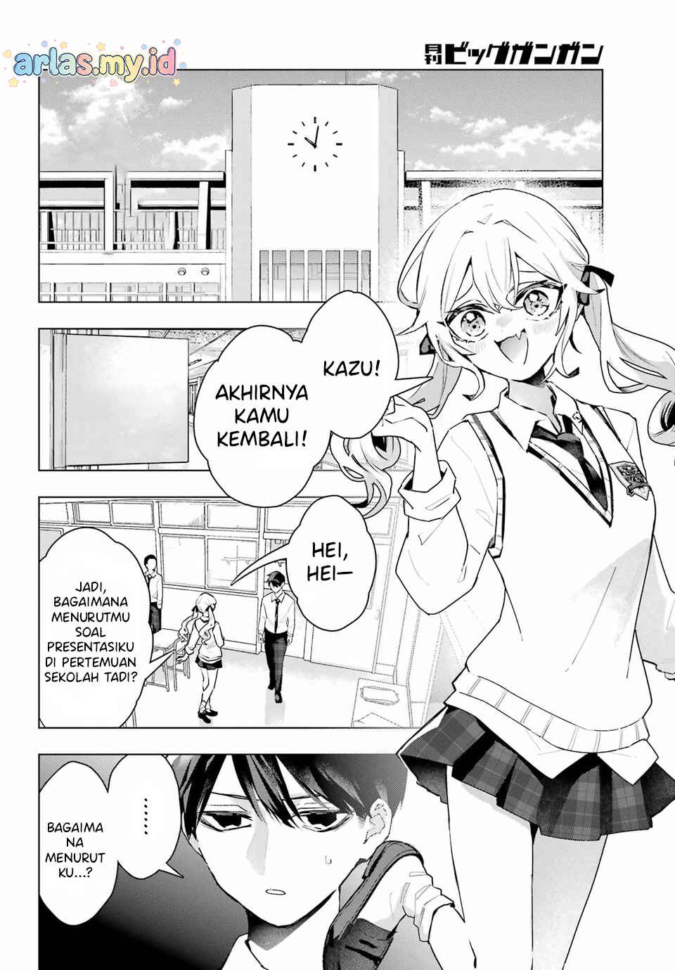 Anta to Osananajimi tte dake demo Iya nanoni!: Zekkou kara Hajimaru S-kyuu Bishoujo to no Gakuen Nariagari Seikatsu Chapter 12 - Page 3