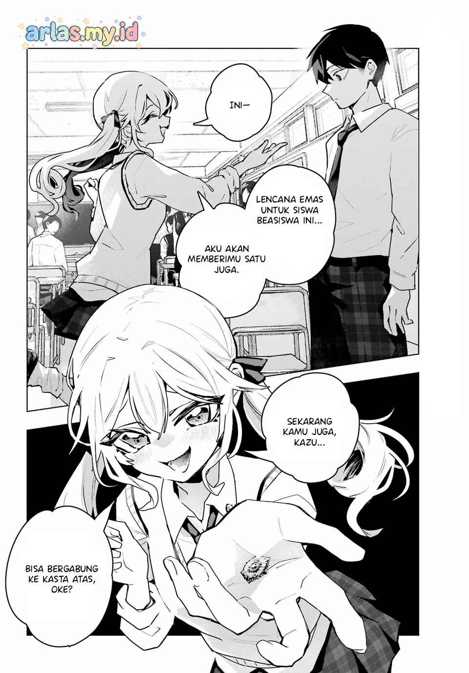 Anta to Osananajimi tte dake demo Iya nanoni!: Zekkou kara Hajimaru S-kyuu Bishoujo to no Gakuen Nariagari Seikatsu Chapter 12 - Page 7