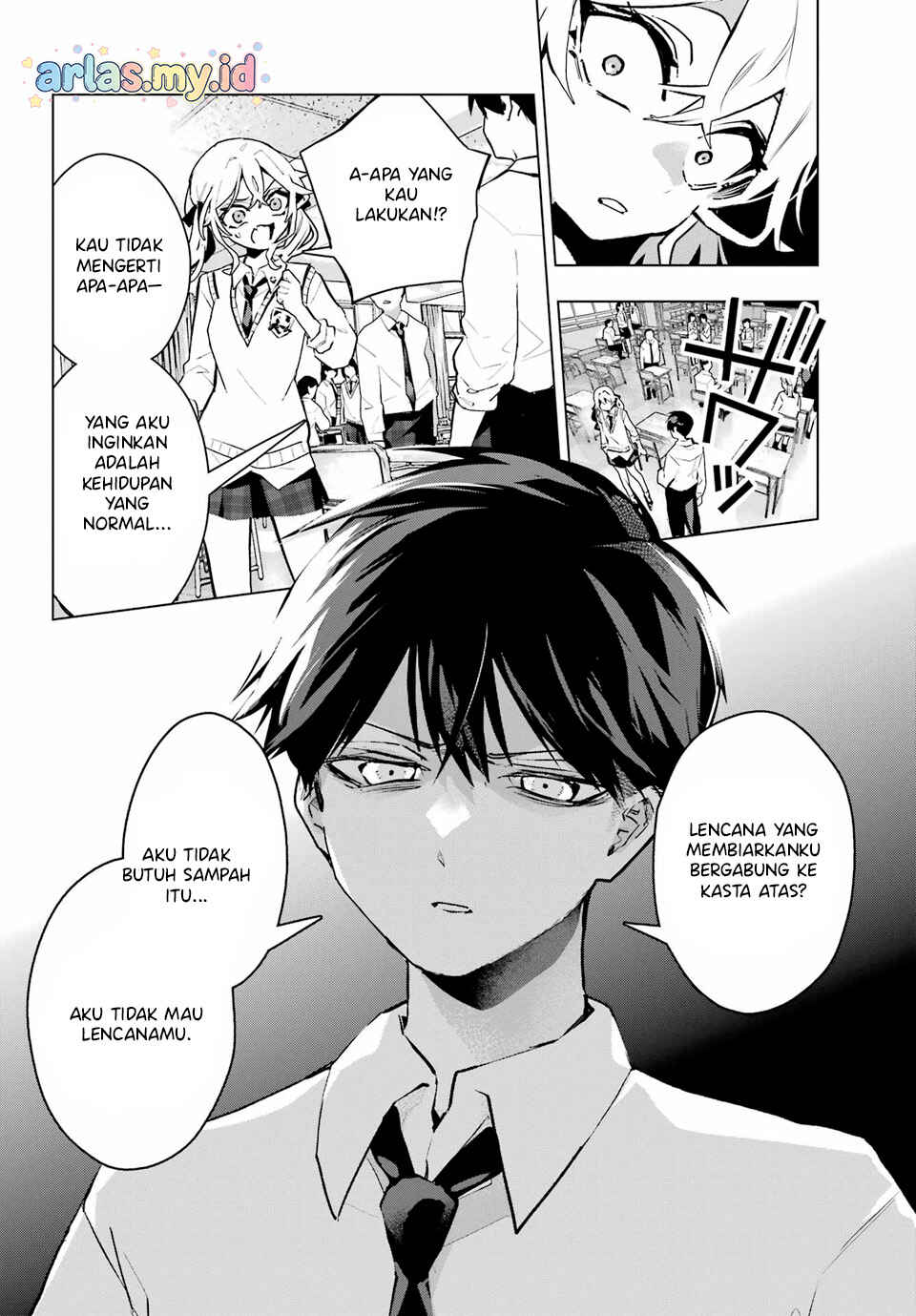 Anta to Osananajimi tte dake demo Iya nanoni!: Zekkou kara Hajimaru S-kyuu Bishoujo to no Gakuen Nariagari Seikatsu Chapter 12 - Page 9