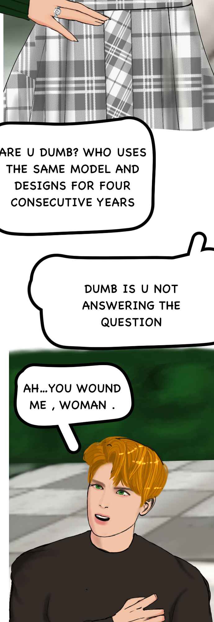 Say It With Your Body Chapter 3.5 - Page 3