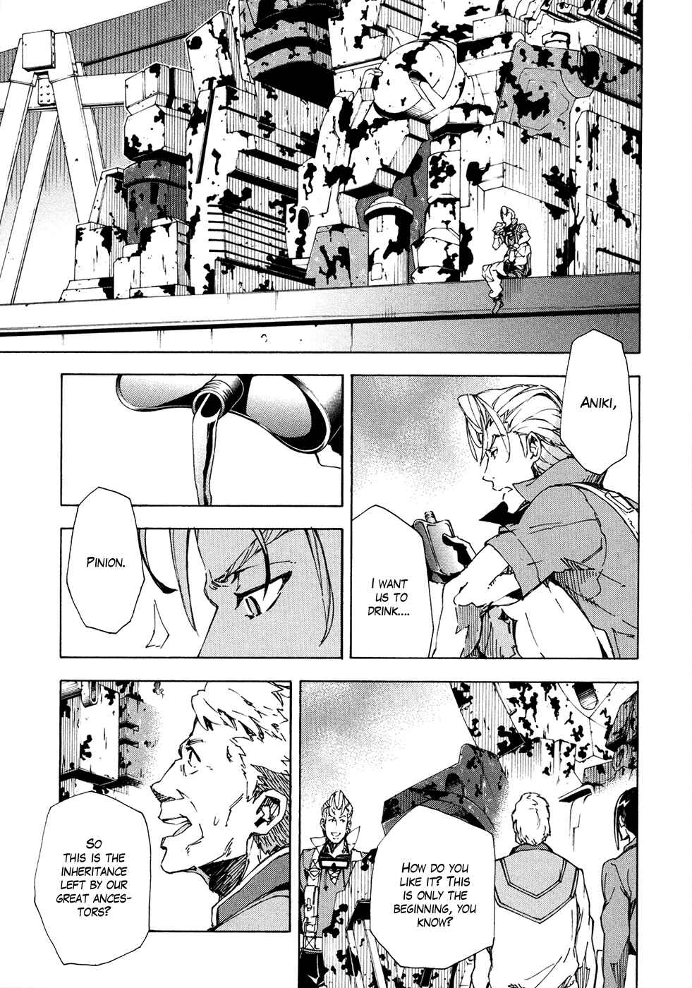 Suisei no Gargantia Chapter 10 - Page 10