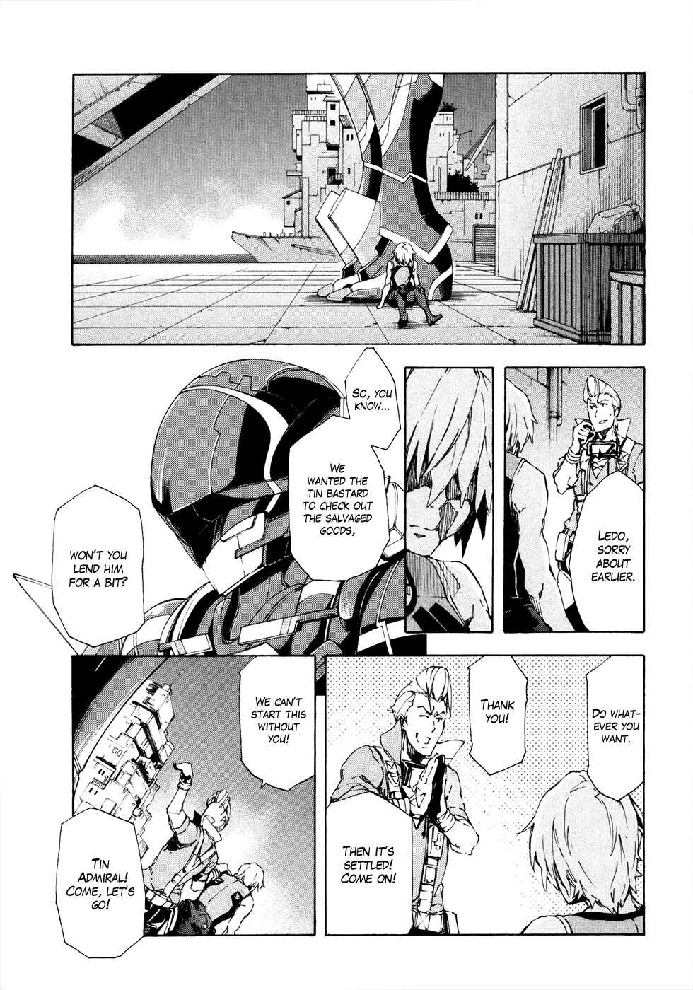 Suisei no Gargantia Chapter 10 - Page 24