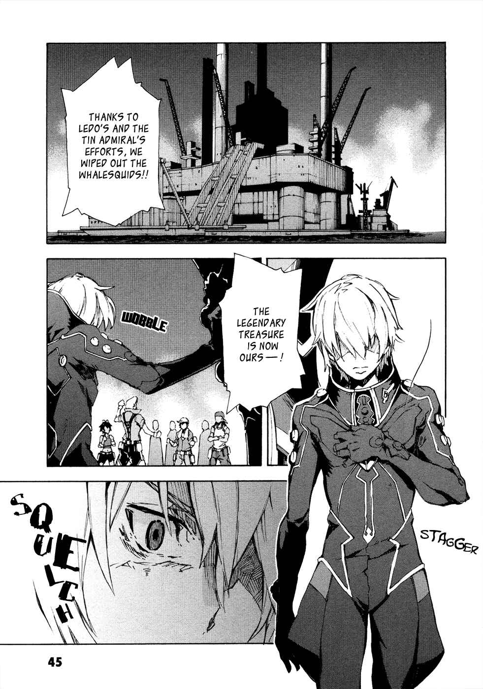 Suisei no Gargantia Chapter 10 - Page 4