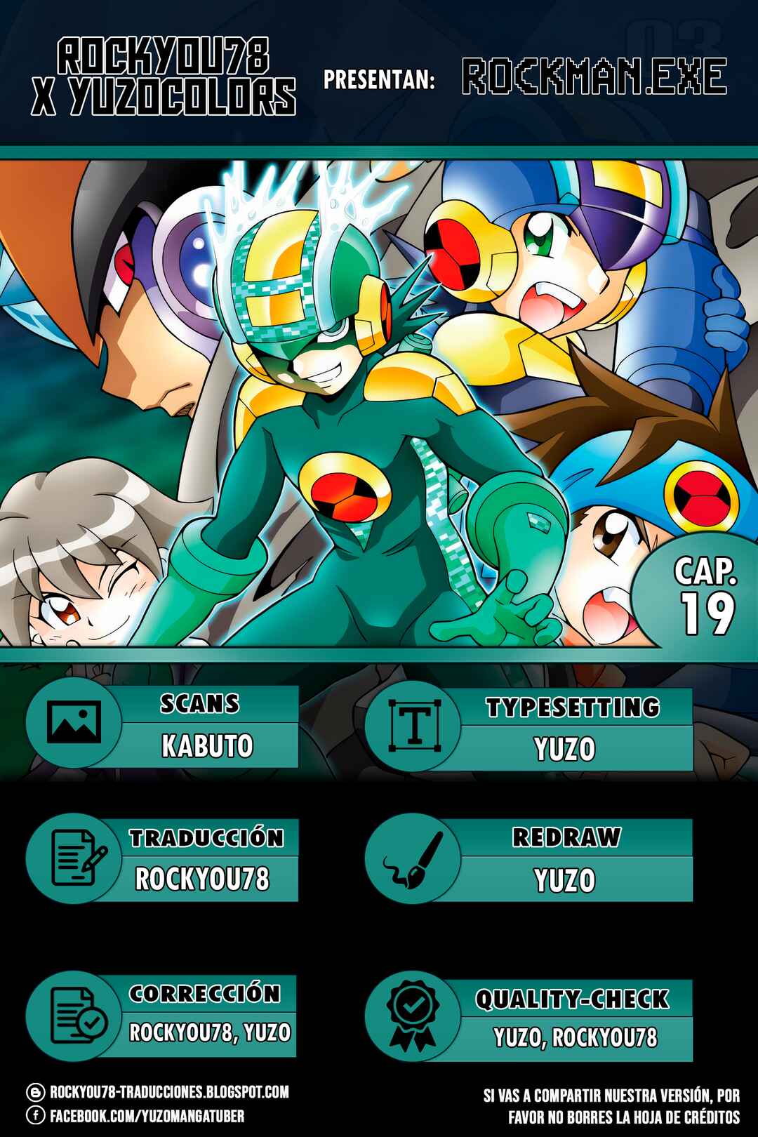 Mega Man Battle Network Chapter 19 - Page 1