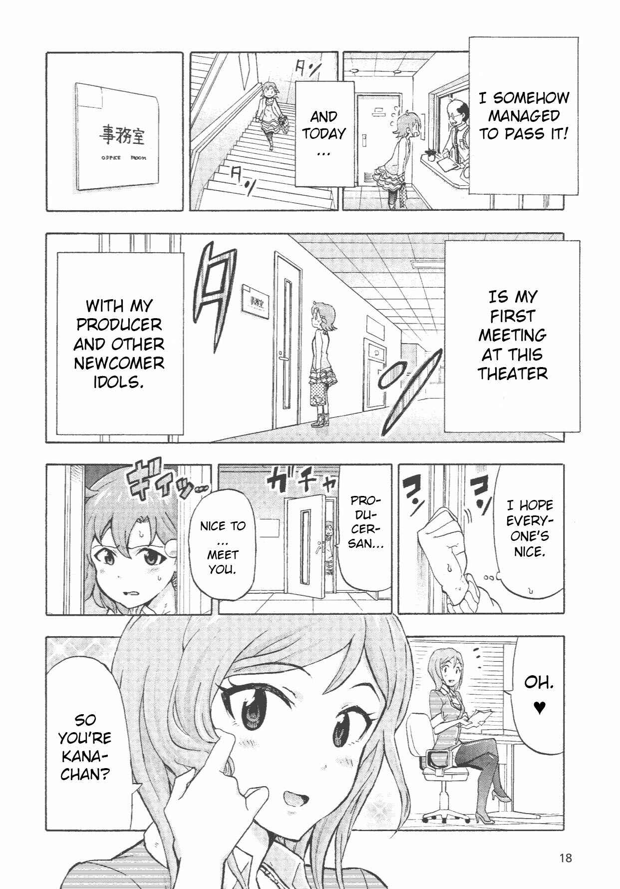 THE iDOLM@STER MILLION LIVE! Blooming Clover Chapter 1 - Page 12