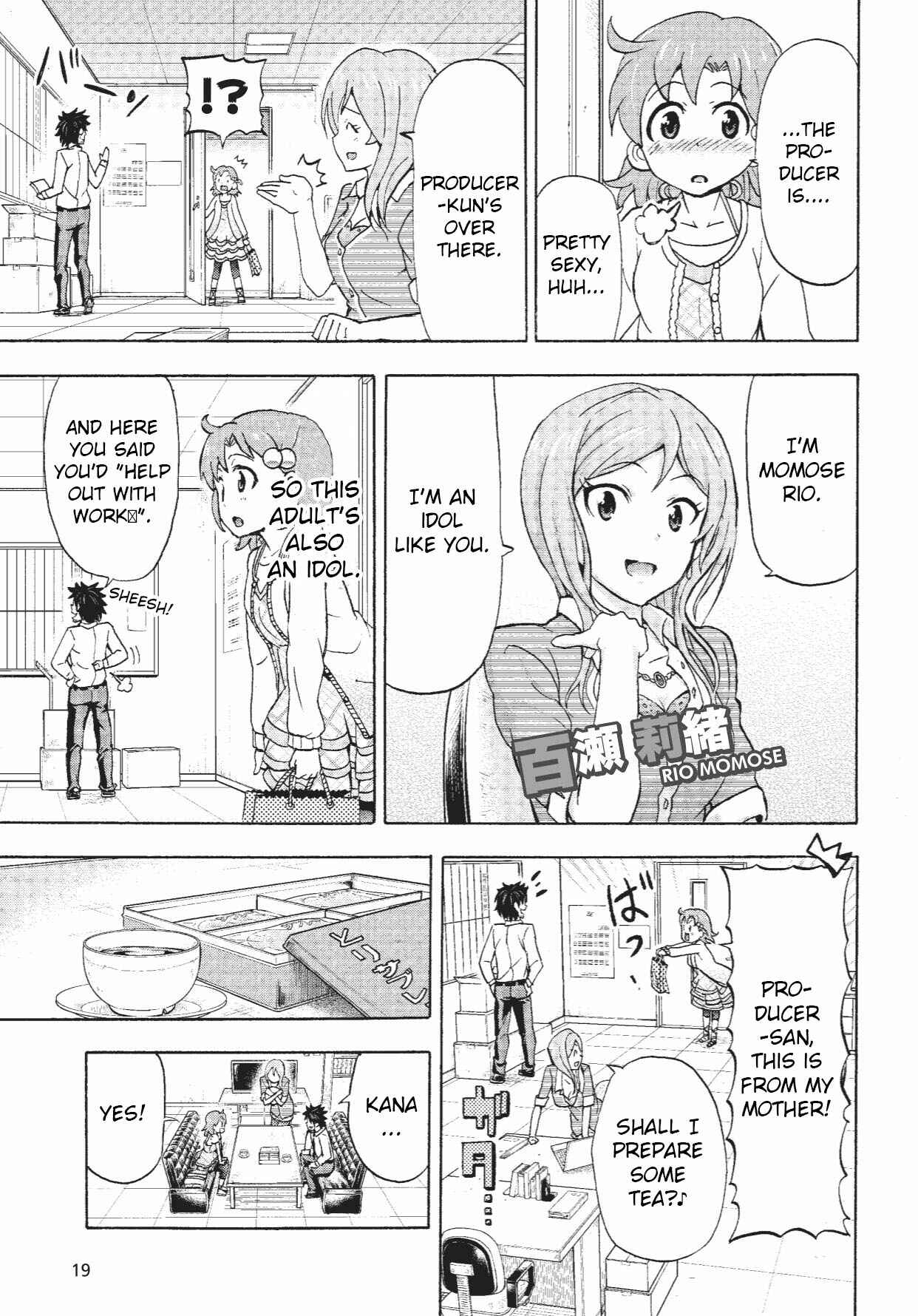 THE iDOLM@STER MILLION LIVE! Blooming Clover Chapter 1 - Page 13