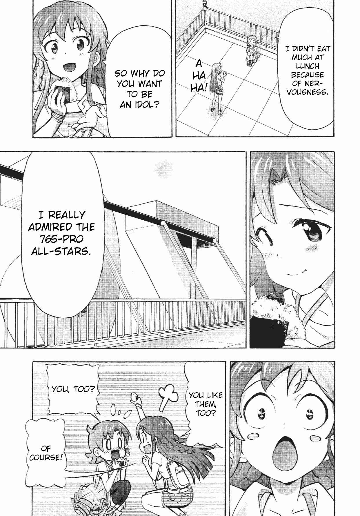 THE iDOLM@STER MILLION LIVE! Blooming Clover Chapter 1 - Page 21