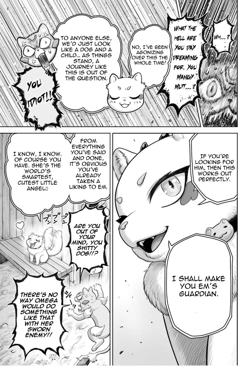 Kono Inu to Kitara Mago no Koto shika Kangaeteinai ~Kensei Maou no Yarinokoshi~ Chapter 4 - Page 23