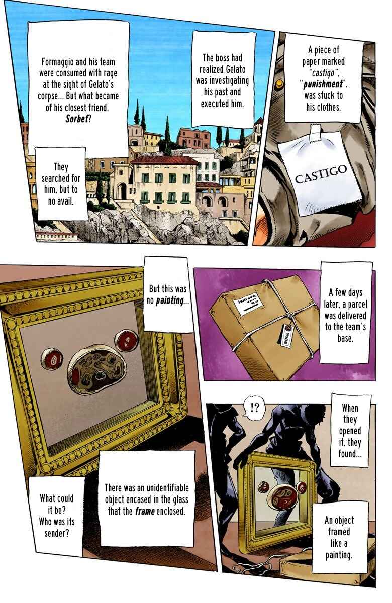 JoJo no Kimyou na Bouken: Part 5 - Ougon no Kaze Color-ban Chapter 36 - Page 13