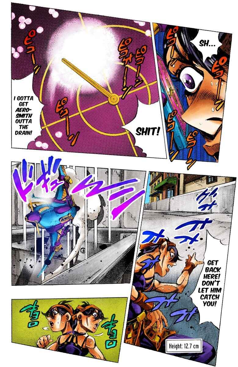 JoJo no Kimyou na Bouken: Part 5 - Ougon no Kaze Color-ban Chapter 36 - Page 4