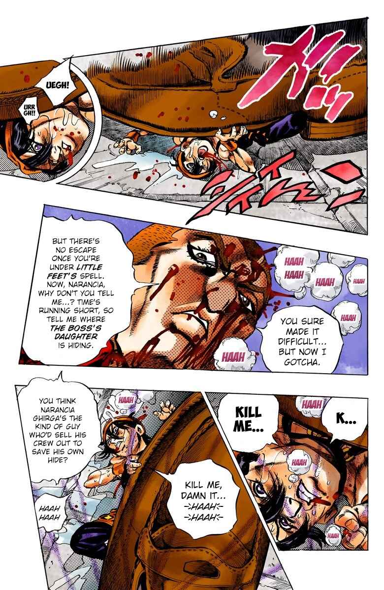 JoJo no Kimyou na Bouken: Part 5 - Ougon no Kaze Color-ban Chapter 36 - Page 9